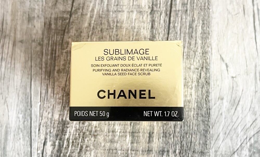 Chanel Sublimage Les Grains De Vanille Vanilla Seed Face Scrub 1.7oz NEW SEALED